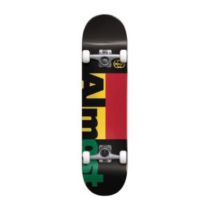 China Almost Skateboards Ivy League Black Mini Complete Skateboard First Push Premium - 7.37&quot; x 29.75&quot; factory