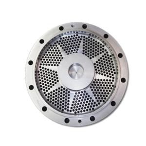 China Wear Resistance Extruder Flat Die For Aquatic Feed With Diameter 1.2mm 1026 Holes factory