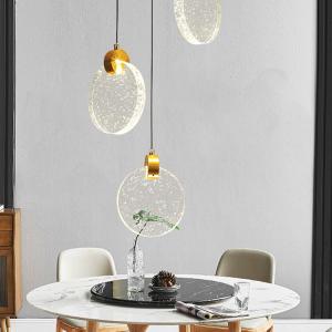 China 3W Living Room Hanging Nordic Pendant Light Dia 130mm Corrosion Resistance factory