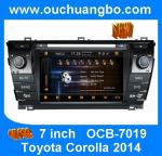 Ouchuangbo car stereos for Toyota Corolla 2014 with car gps systems OCB-7019