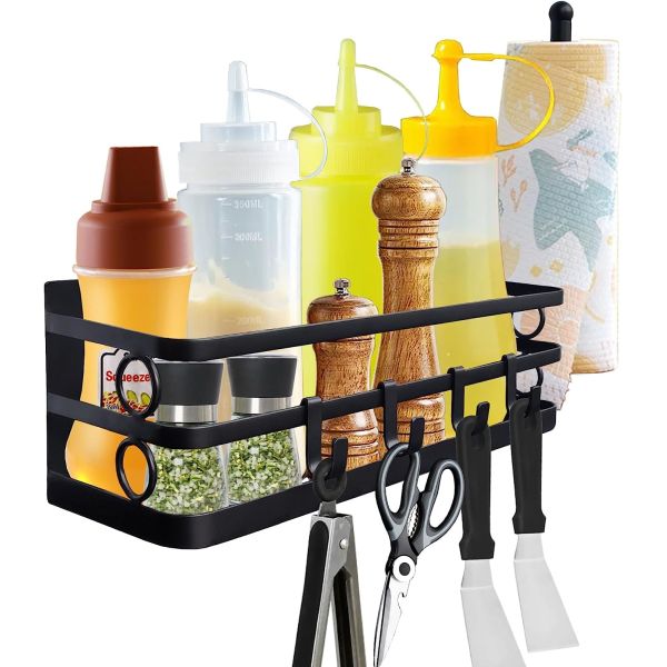 China Free Drill BBQ Grill Caddy for 28" 36" Blackstone Griddle Gas Grill Charcoal Grill Clamp Mount Griddle Caddy factory