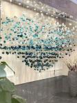 Decorative Art Hotel Hall Crystal Glass Chandeliers Ceiling Mounted Chandelier