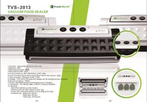 China Vacuum Sealer Packaging Machine Film Sealer Vacuum packer GK-TVS-2013 factory