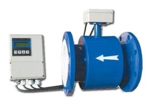 China Flanged Electromagnetic Flow Meters For Conductive Liquids In Pipe factory