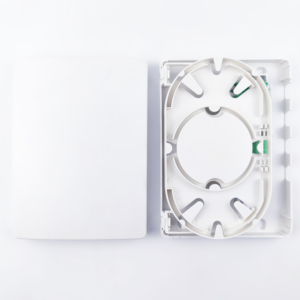 5 Fiber Optic Faceplate Socket Panel 4 Cores for Indoor in FTTH Network Made of PC/ABS