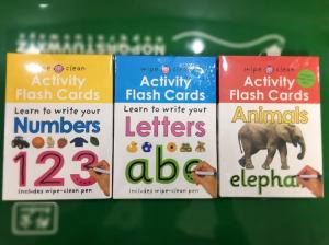 China Preschool Toddler Educational Flash Cards Paper Dry Eraser Memory Learning factory
