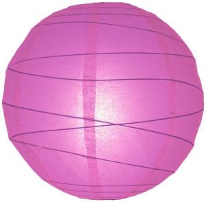 China Plain Colors Hanging Paper Lanterns 12&quot; - 16&quot; Pink Paper Lanterns factory