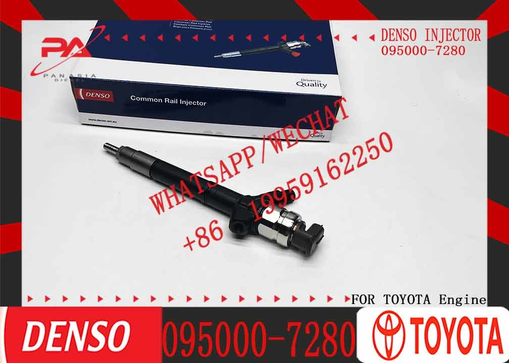 095000 7280 Common Rail Injector 095000-7280 0950007280 Fuel Injector 23670-0R070 2367009290 for DENSO