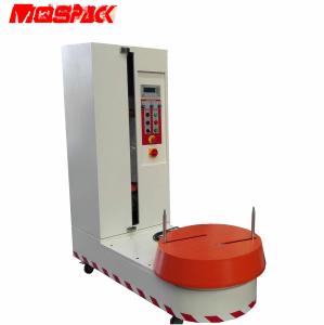 China Entirely Automatic Functions Luggage Stretch Wrapper Rotary Speed Adjustable factory