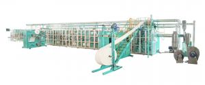 China Sanitary Pads Production Line , Sanitary Napkin Manufacturing Machine on sale