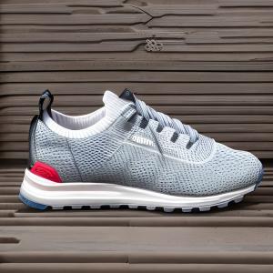 China Synthetic Custom Running Shoes Casual Knit Running Women's Sneakers factory
