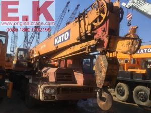 China 35ton Used Original Japanese truck crane used KATO crane (NK350E-III) 35ton kato crane factory