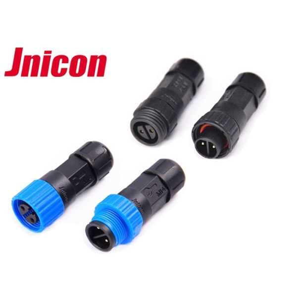 2 Pin Waterproof Cable Connector With Different Current Range Splitter Connector