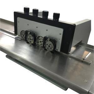 China PCB Depanelizer Customizable Circular Blades And Stainless Steel Platform factory