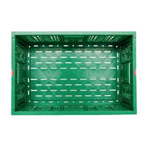 Versatile Stackable Crates for Agriculture Harvest Plastic Mesh Basket Storage