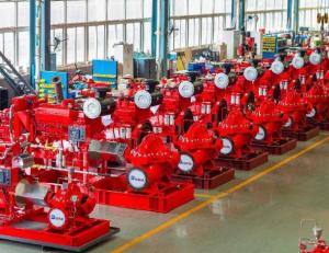 China Large Capacity Ul Listed Fire Pumps / Bronze Fire Fighting Diesel Pump factory