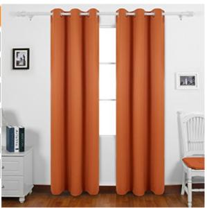 China Solid Color Custom Window Curtains 150x250cm / 150x180cm Dry Cleaning Only factory