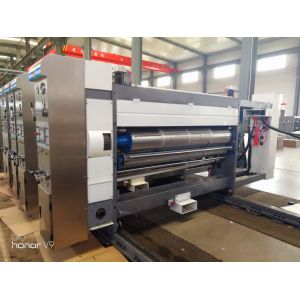 Automatic Flexographic Box Printing Machine Convenient Operation
