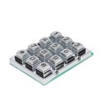 Chinese manufacture 3X4 matrix die casting mold backlight keypad/keyboard with