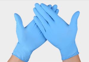 China Hypoallergenic Nitrile Powder Free Gloves Nitrile Exam Gloves Latex Free factory