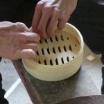 Handmade Woven Steamer Drawer With Side Handles Dumplings Traditional Delicacies