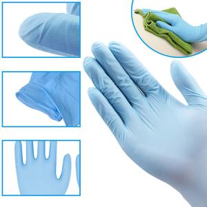 China Vinyl Nitrile Blend Gloves EN455 Certification factory