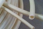 200 Degrees High Temperature Flexible Tubing Silicone Coating Fiberglass Braided