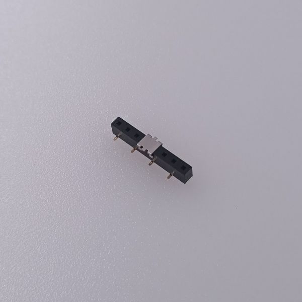 China 1x 8 Pin Female Header Connector  2.54mm Female To Female Header Connector factory