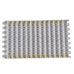Easy Assemble 15.2mm Pitch Plastic Conveyor Belt for Corrugated Cardboard