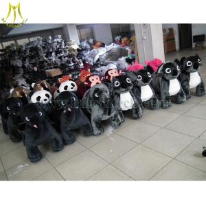 China Hansel stuffed animals with battery coin operated animal ride min happy car factory