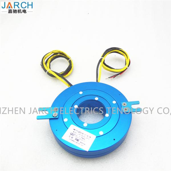 250RPM Speed Pancake Slip Ring Thickness 22mm With Through Bore 25.4mm 4