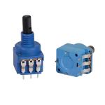 WH116AK Carbon Film Rotary Potentiometer With Push Switch For Electronic