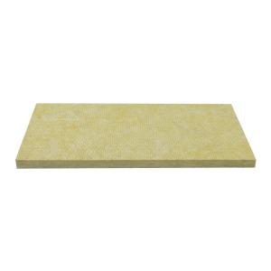 China 30 - 100mm Thickness Insulation Material Rock Wool Board For Wall Insulation factory