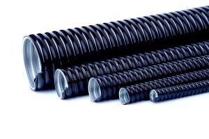 China Customized Flexible Electrical Conduit Corrugated Type Metal Flex Tubing factory