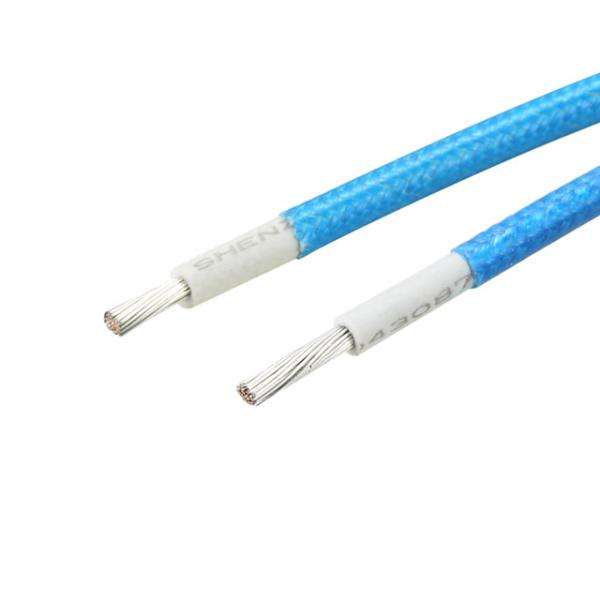 20 AWG Stranded Silicone Rubber Braided Wire Cable Copper Conductor Industry