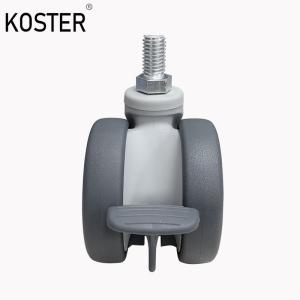 China 4 Inch TPR Swivel Caster Wheel ISO 9001 With 350kg Maximum Load factory