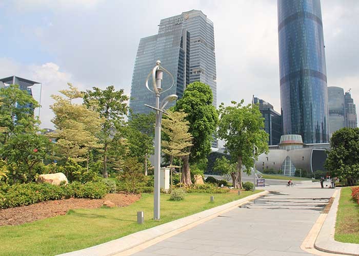 Beautiful Hybrid Solar Street Light / Solar Wind Street Light Monocrystalline Solar Panel