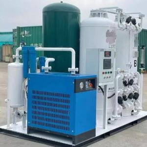 Hospital-Specific PSA Oxygen Generator with PLC Control System and Stainless