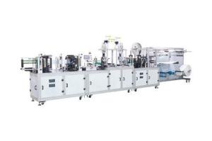 China 220V Automatic Face Mask Making Machine , Disposable Surgical Mask Machine factory