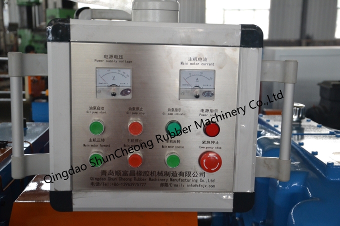 Two Roll Rubber Mixing Mill For Making Rubber Profiles Extrusion Line