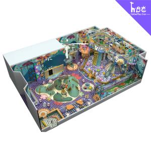 China Customized Size Kids Indoor Playhouse Equipment Circus Themed Security Oriented factory