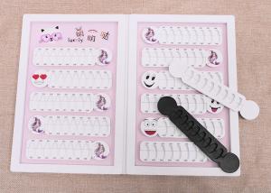 China Magnetic Nail Display Board For Crylic Color Nail Display Album 8 Colors Per Piece factory