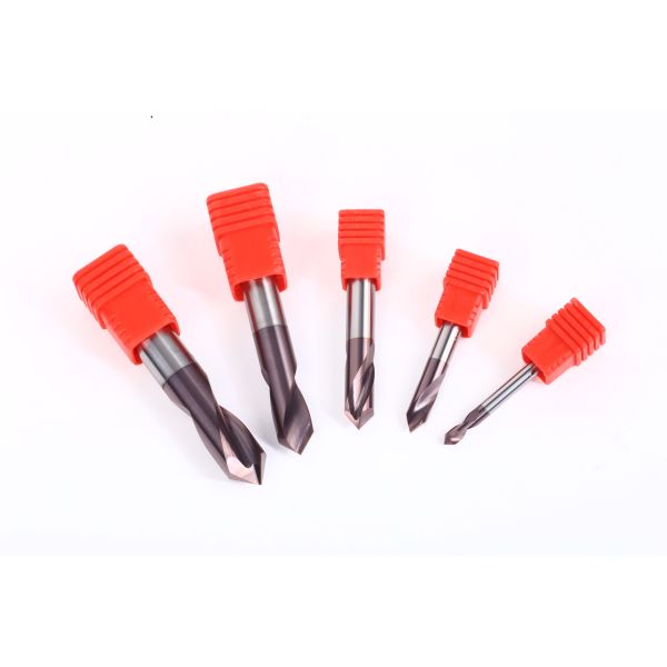 China Solid Carbide Spot Drill Bit End Milling Cutter Sharpen NC Spot Drill Router Tungsten Carbide Fixed Point Drills factory