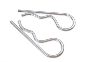 China Zinc Carbon Steel DIN 11024 Fastener Pins R Spring Cotter Pin for Security Snap 2 X 50 mm factory