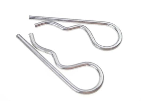 Zinc Carbon Steel DIN 11024 Fastener Pins R Spring Cotter Pin for Security Snap
