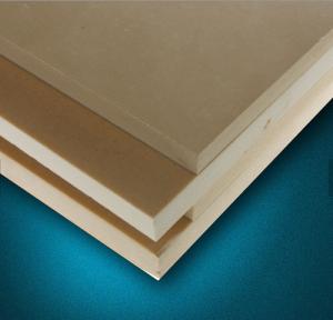 China Wood Plastic Waterproof Hardboard Sheets Composite Plywood Matte Insulation factory