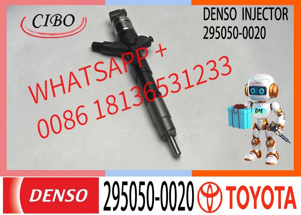 New Fuel Injector 23670-30190 23670-39196 295050-0020 295050-0100 For Toyota Land Cruiser Prado Fortuner Dyna 2001-2010