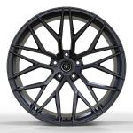 6061-T6 1 Piece Alloy Rims Gloss Black 5x112 20inch Elegant Shiny Finish