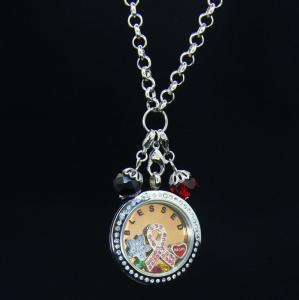 China Factory Direct Glass Round Floating Charm Lockets LPG113 factory