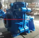 6 Inch 150mm Discharge Heavy Duty Slurry Pump Hard Metal A05 In Blue Color